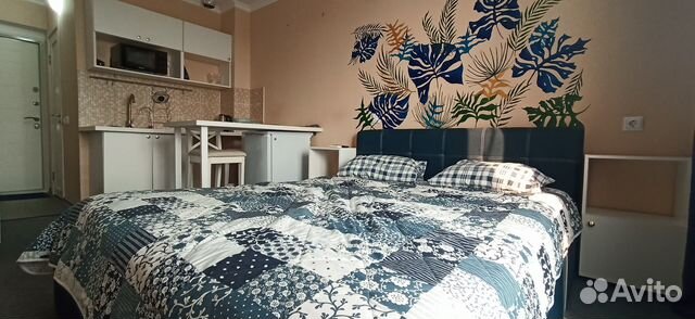 

Квартира-студия, 25 м², 2 кровати