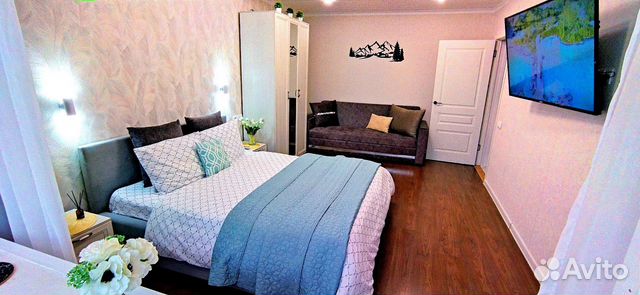

1-к. квартира, 36 м², 2 кровати