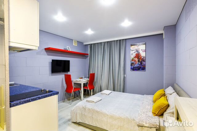 

Квартира-студия, 16 м², 1 кровать