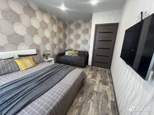 

1-к. квартира, 42 м², 2 кровати