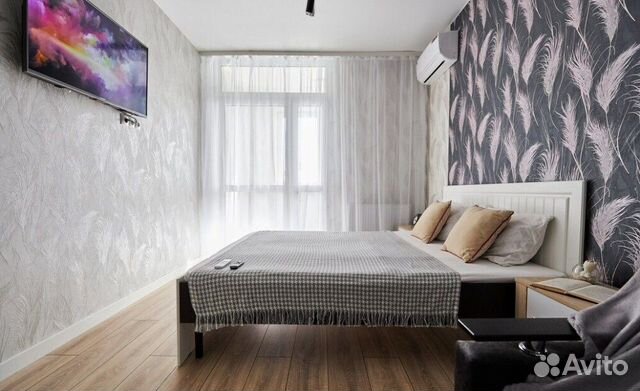 

Квартира-студия, 32 м², 2 кровати