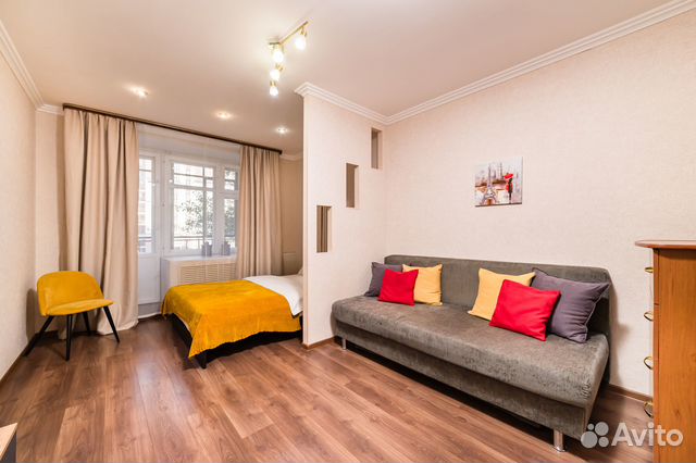 

1-к. квартира, 40 м², 3 кровати