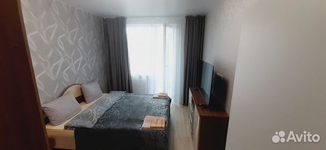 

1-к. квартира, 37 м², 2 кровати