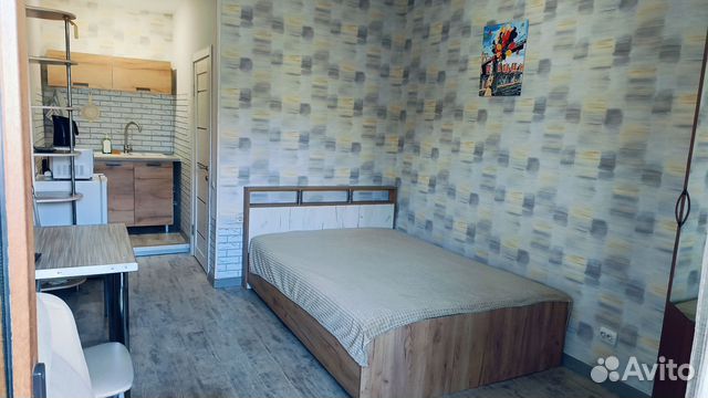 

Квартира-студия, 16 м², 2 кровати