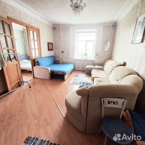 

Квартира-студия, 35 м², 3 кровати