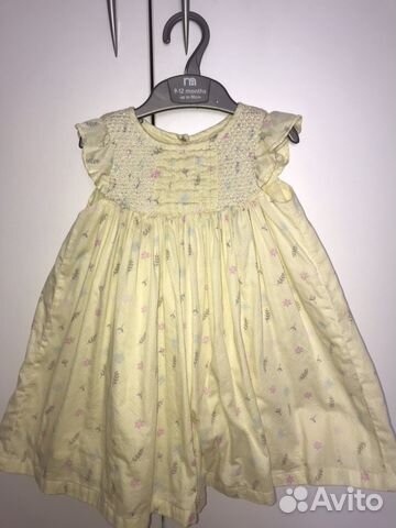 Платье летнее для девочки Mothercare Платье летнее для девочки Mothercare