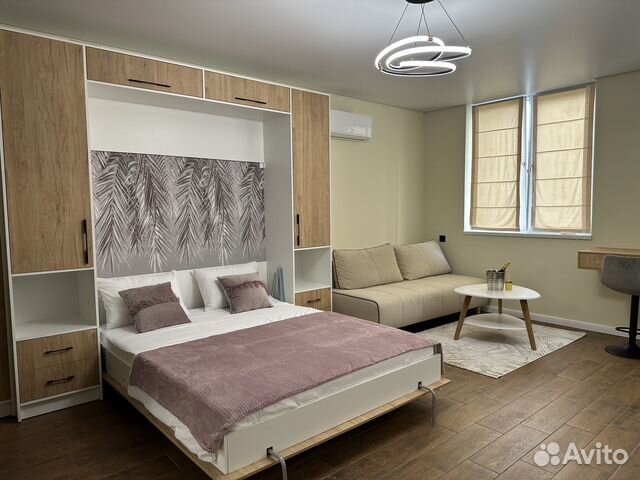 

Квартира-студия, 37,5 м², 2 кровати