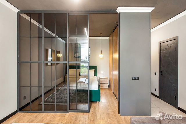 

Квартира-студия, 42 м², 2 кровати