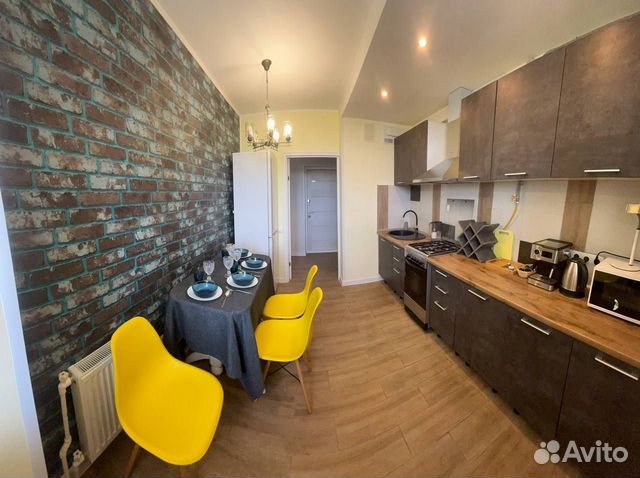 

1-к. квартира, 42 м², 2 кровати