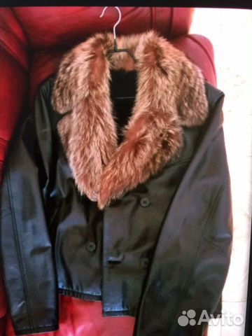 Кожаная куртка на волчьем меху Кожаная куртка на волчьем меху