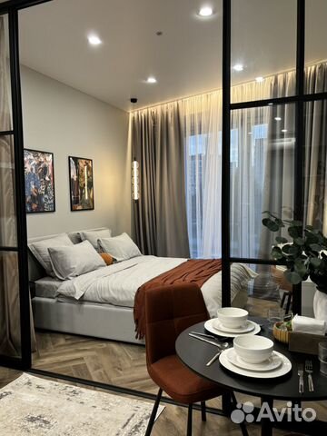 

Квартира-студия, 34,4 м², 2 кровати