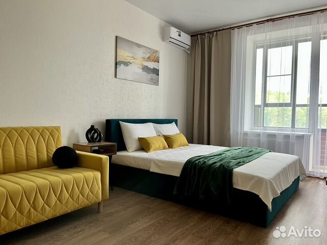

1-к. квартира, 42 м², 2 кровати