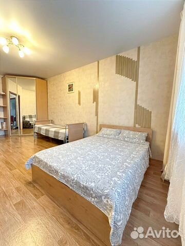 

1-к. квартира, 42 м², 4 кровати