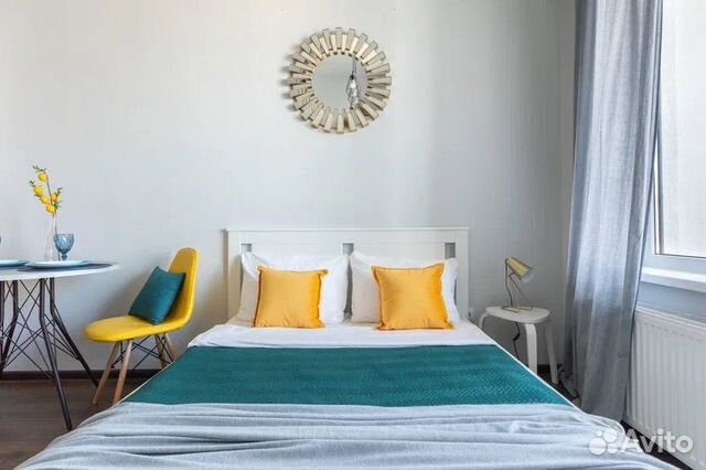 

Квартира-студия, 30 м², 2 кровати