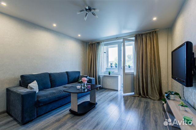 

1-к. квартира, 36 м², 2 кровати