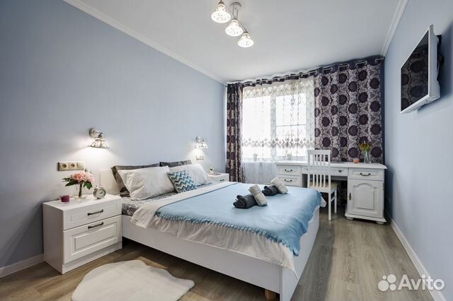 

2-к. квартира, 55,8 м², 2 кровати