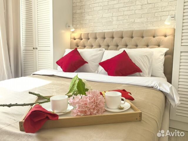 

1-к. квартира, 52 м², 2 кровати
