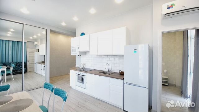 

1-к. квартира, 42 м², 2 кровати