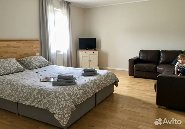 

1-к. квартира, 37 м², 2 кровати