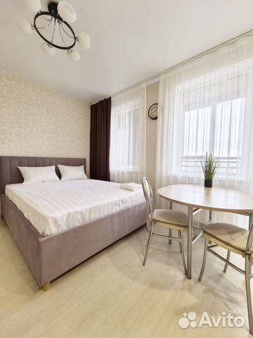

Квартира-студия, 30 м², 1 кровать
