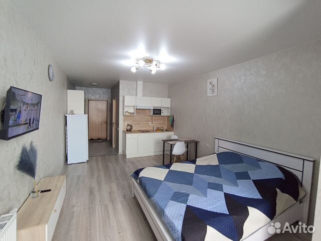 

Квартира-студия, 29 м², 2 кровати