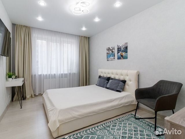 

1-к. квартира, 42 м², 2 кровати
