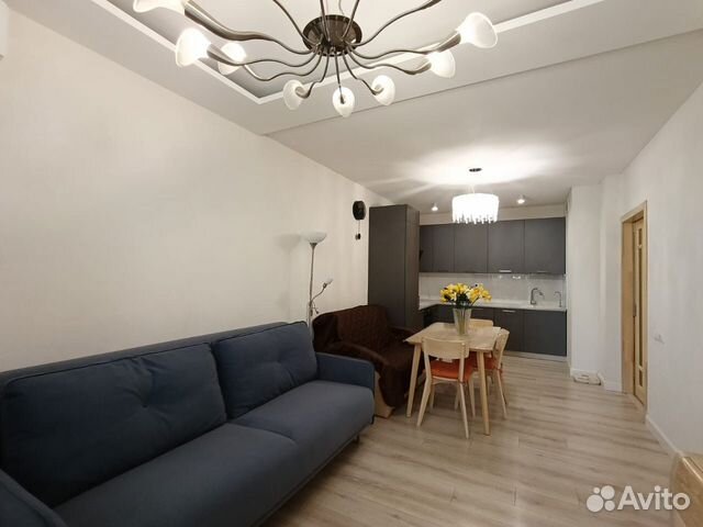 

1-к. квартира, 56 м², 2 кровати