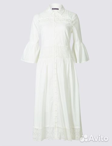 Новое платье хлопок Англия M&S р.46-48