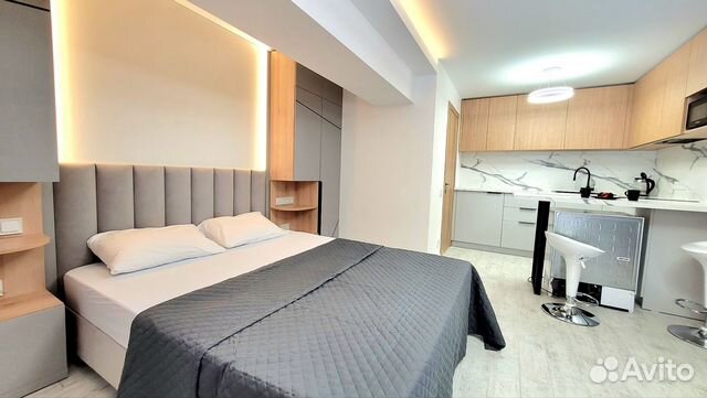 

Квартира-студия, 25 м², 1 кровать