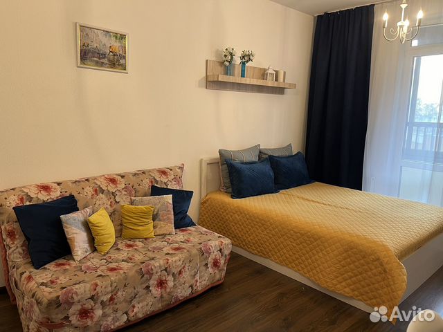

Квартира-студия, 26 м², 2 кровати