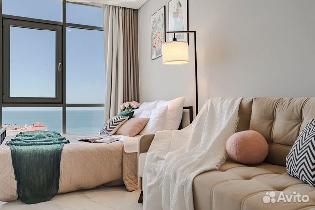 

Квартира-студия, 30 м², 2 кровати