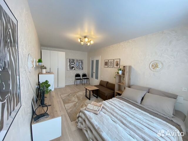 

1-к. квартира, 36 м², 2 кровати