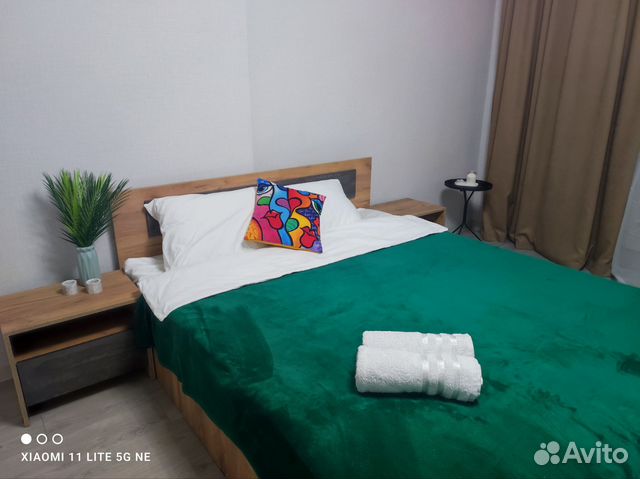 

1-к. квартира, 43 м², 2 кровати