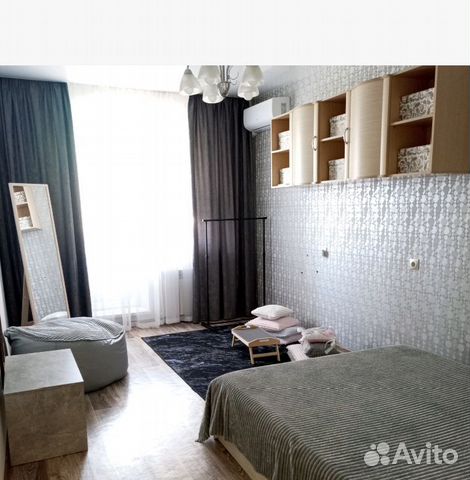 

1-к. квартира, 43 м², 2 кровати