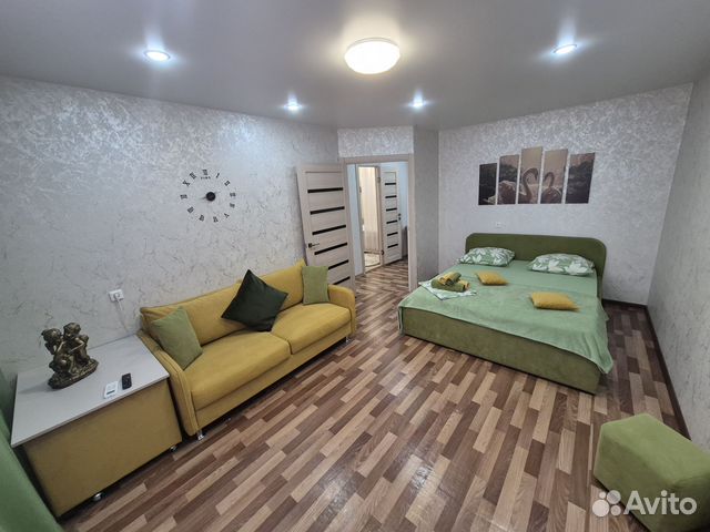 

1-к. квартира, 42 м², 2 кровати