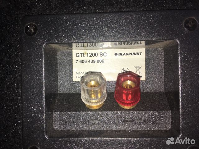 Сабвуфер Blaupunkt Сабвуфер Blaupunkt