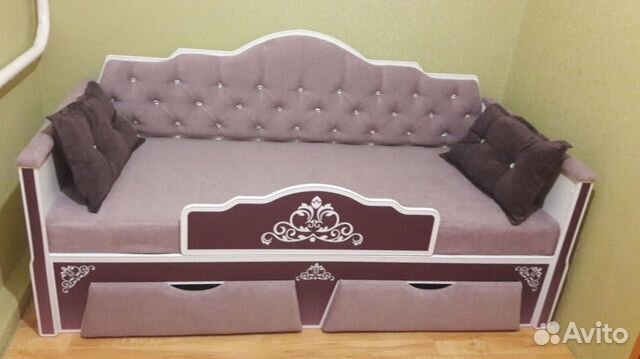 Новая детская кровать диванчик размеры с матрасом Новая детская кровать диванчик размеры с матрасом