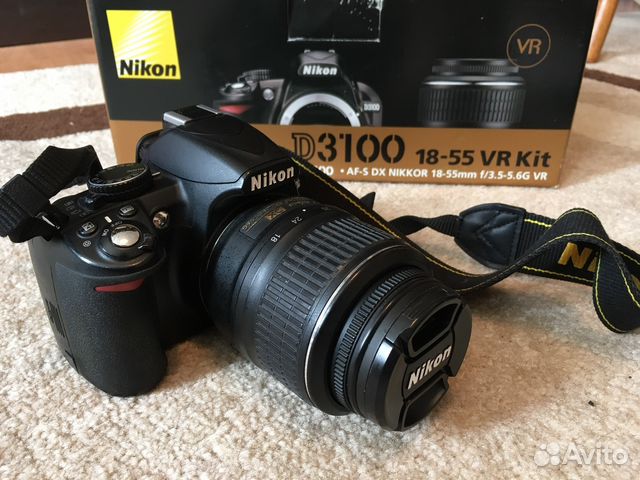 Зеркальная камера Nikon D3100 18-55 VR
