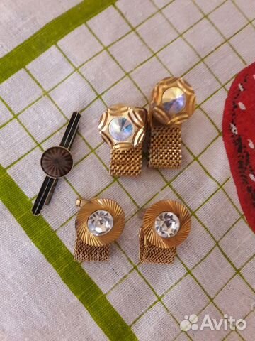Винтажные запонки