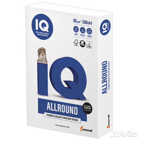 IQ Allround Бумага для принтера, А4, CIE162, 500л