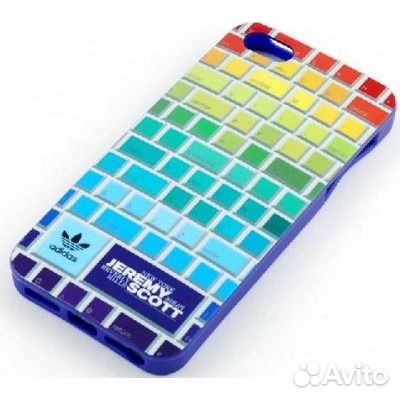 Чехол накладка iPhone 5 / 5S Adidas Jeremy Scott