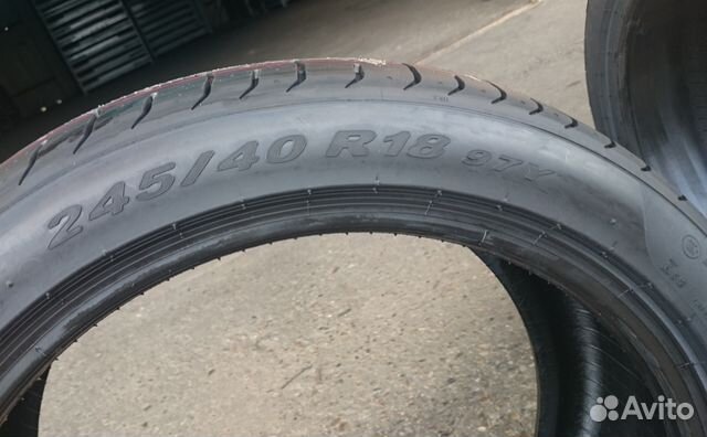 Новые Pirelli P Zero 245/40 R18 MO Y XL Run Flat