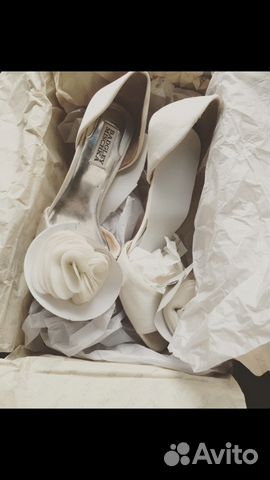 Свадебные туфли badgley mischka blossom