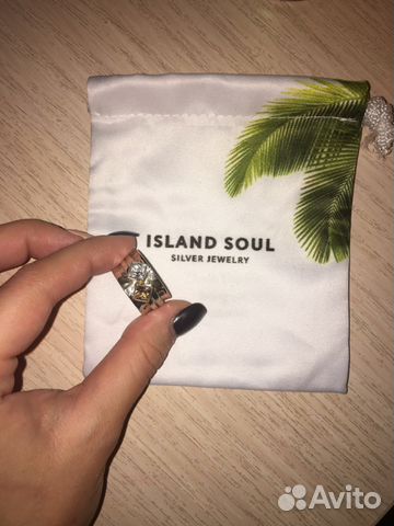 Серебряное кольцо «island soul