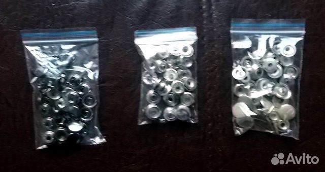 Клепки для одежды японские