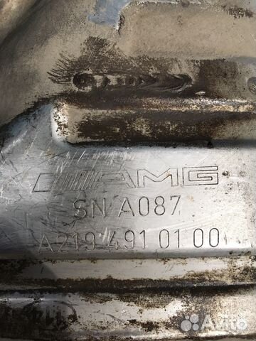 Выхлопная система AMG Mercedes W219 C219 63AMG Выхлопная система AMG Mercedes W219 C219 63AMG
