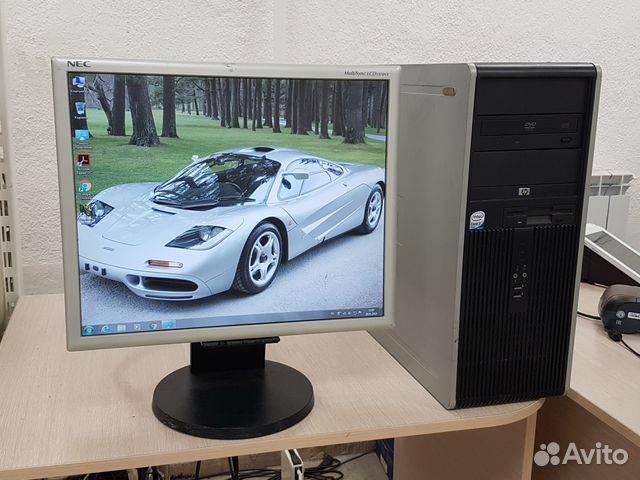 Компьютер для офиса, видеонаблюдения + ЖК монитор