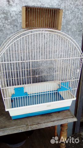 Клетка для попугая+переноска купить на Зозу.ру - фотография № 2