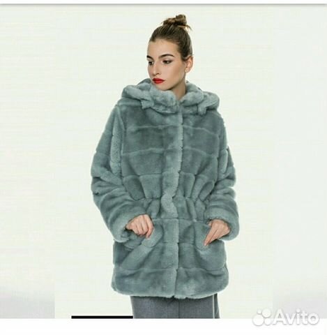 Шуба из искусственного меха