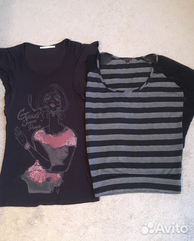 Кофта Guess, футболки Gaudi и Zara, оригинал